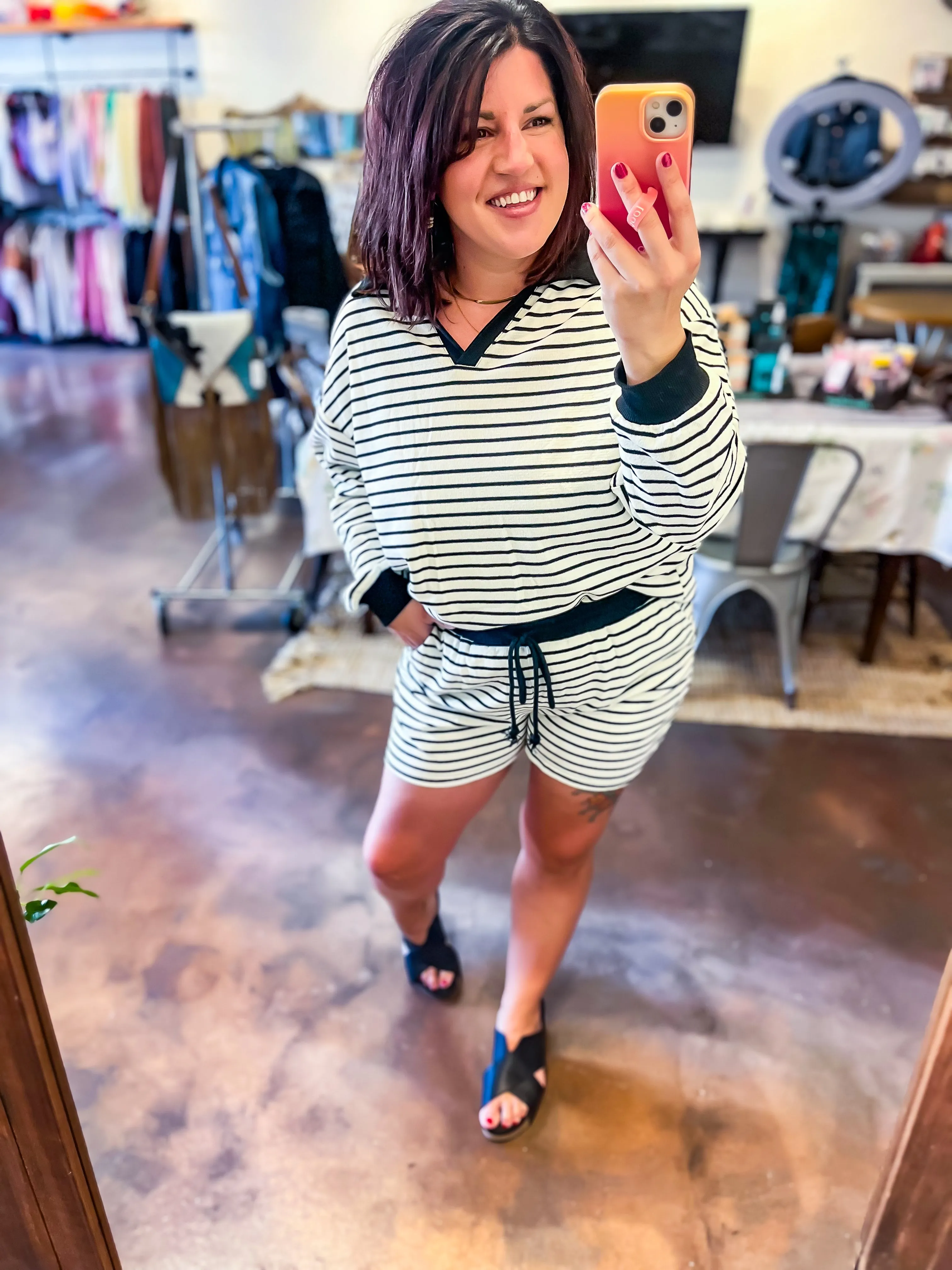 Sail Away Shorts Set
