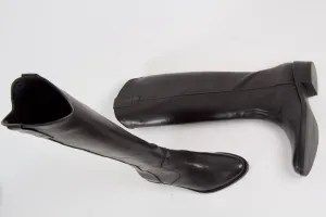 Salome Tall Black Western Boots
