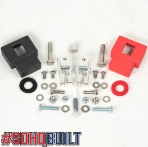 SDHQ BUILT COMPLETE BILLET BATTERY TERMINAL KIT