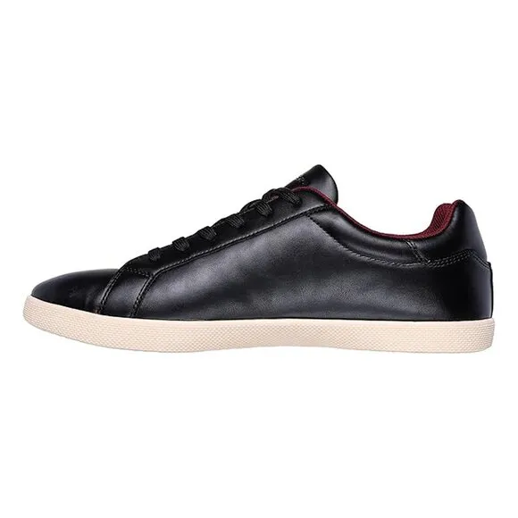 Skechers Men's Street Placer Berwick Sneaker - Black, Size 11