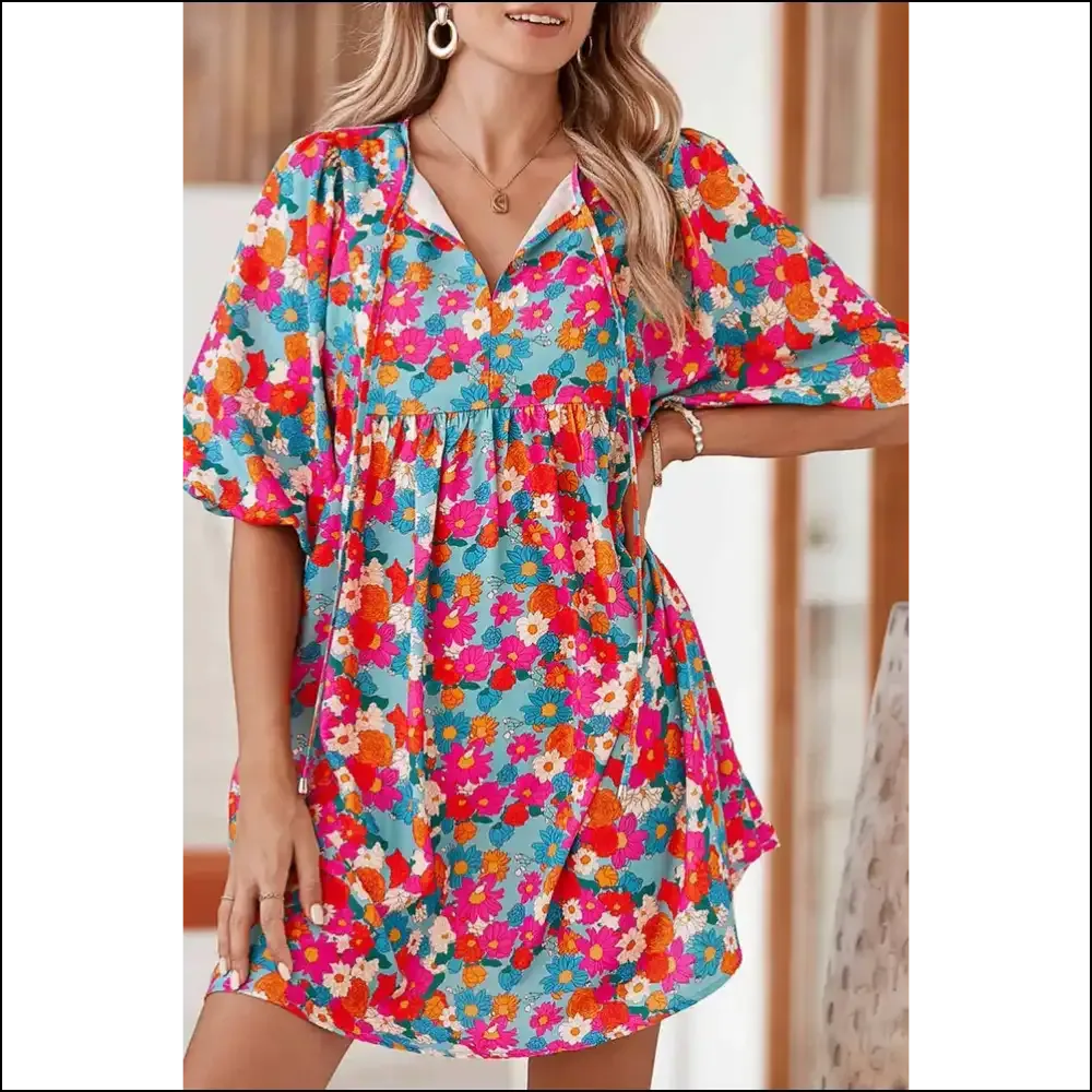 Sky Blue Boho Dress: Bohemian Rhapsody in Blue ( Cute!)