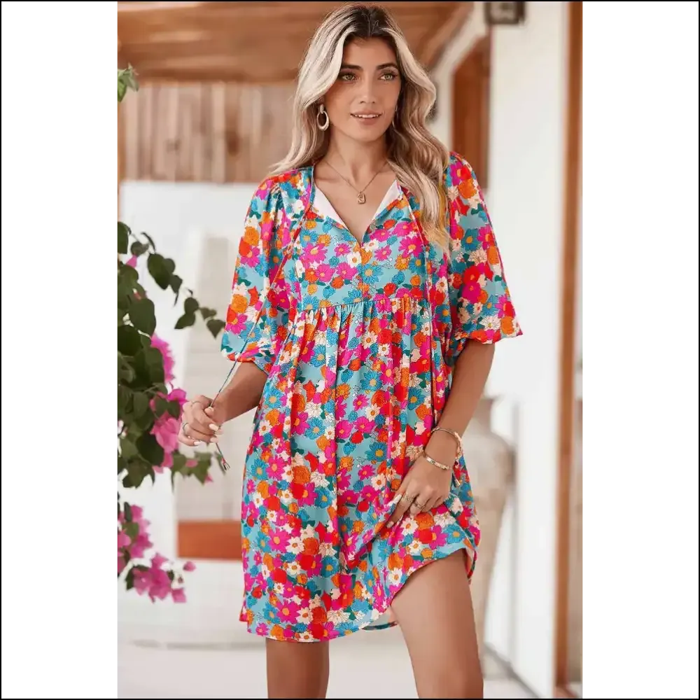 Sky Blue Boho Dress: Bohemian Rhapsody in Blue ( Cute!)