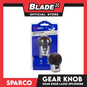 Sparco Gear Knob Lazio SPC0105BK