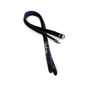 Spur straps Navy blue gloss