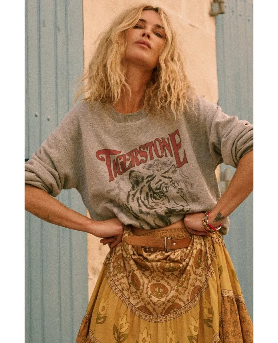 Stormy River Sweatshirt Grey Marle