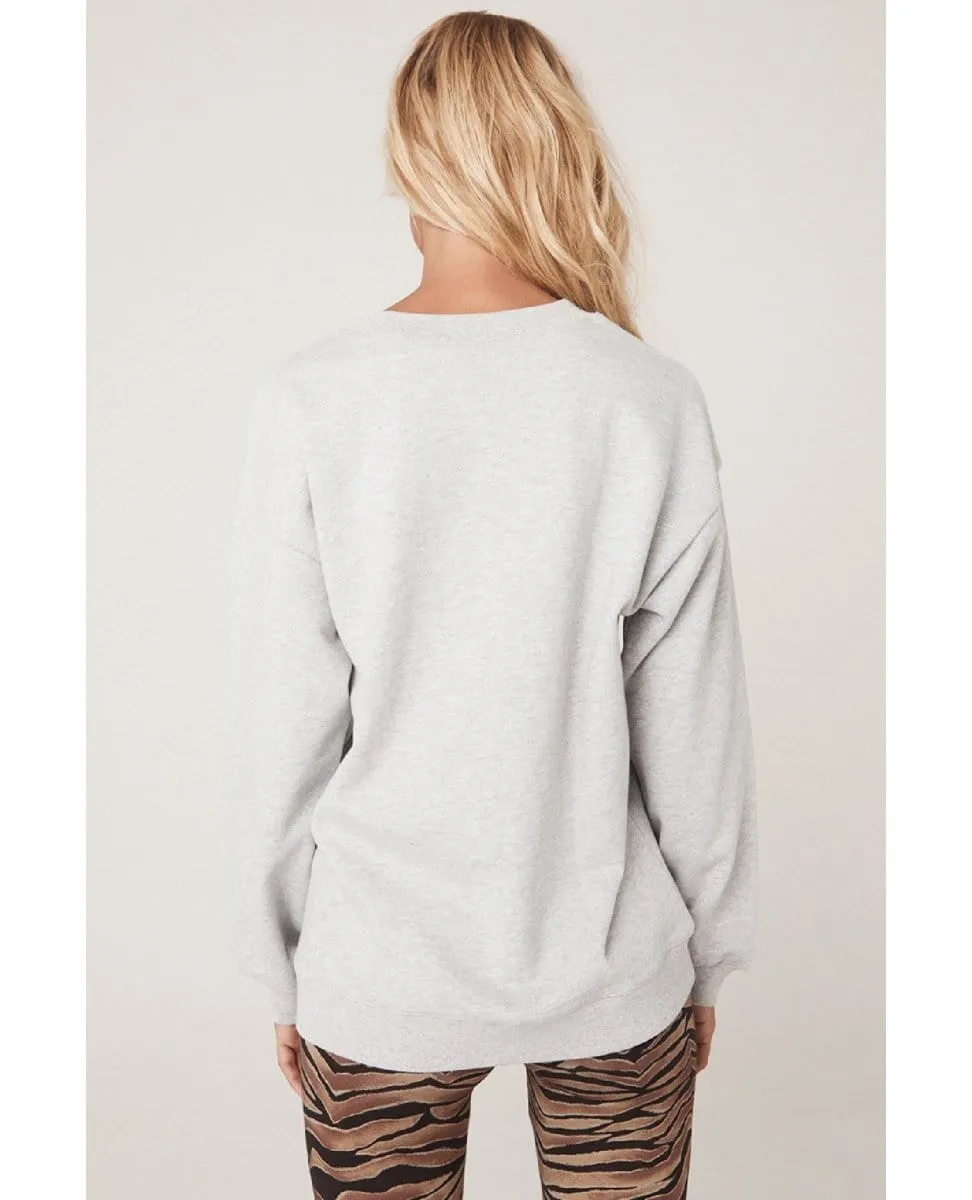 Stormy River Sweatshirt Grey Marle