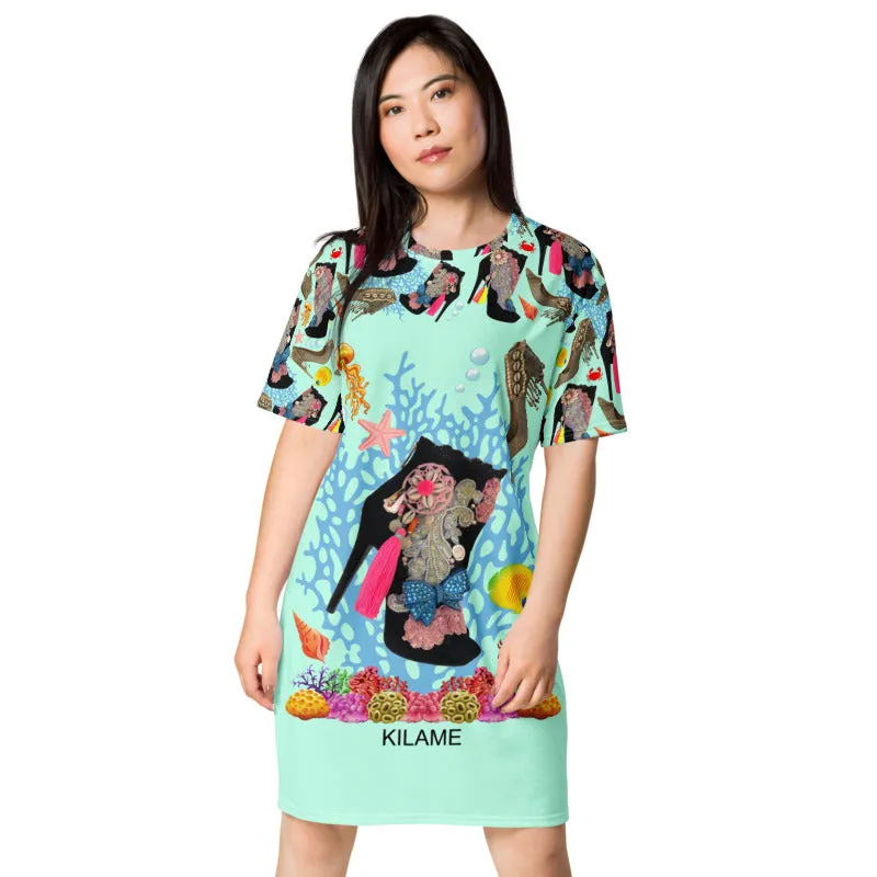 T-shirt dress Medusa Reef 'Ocean'