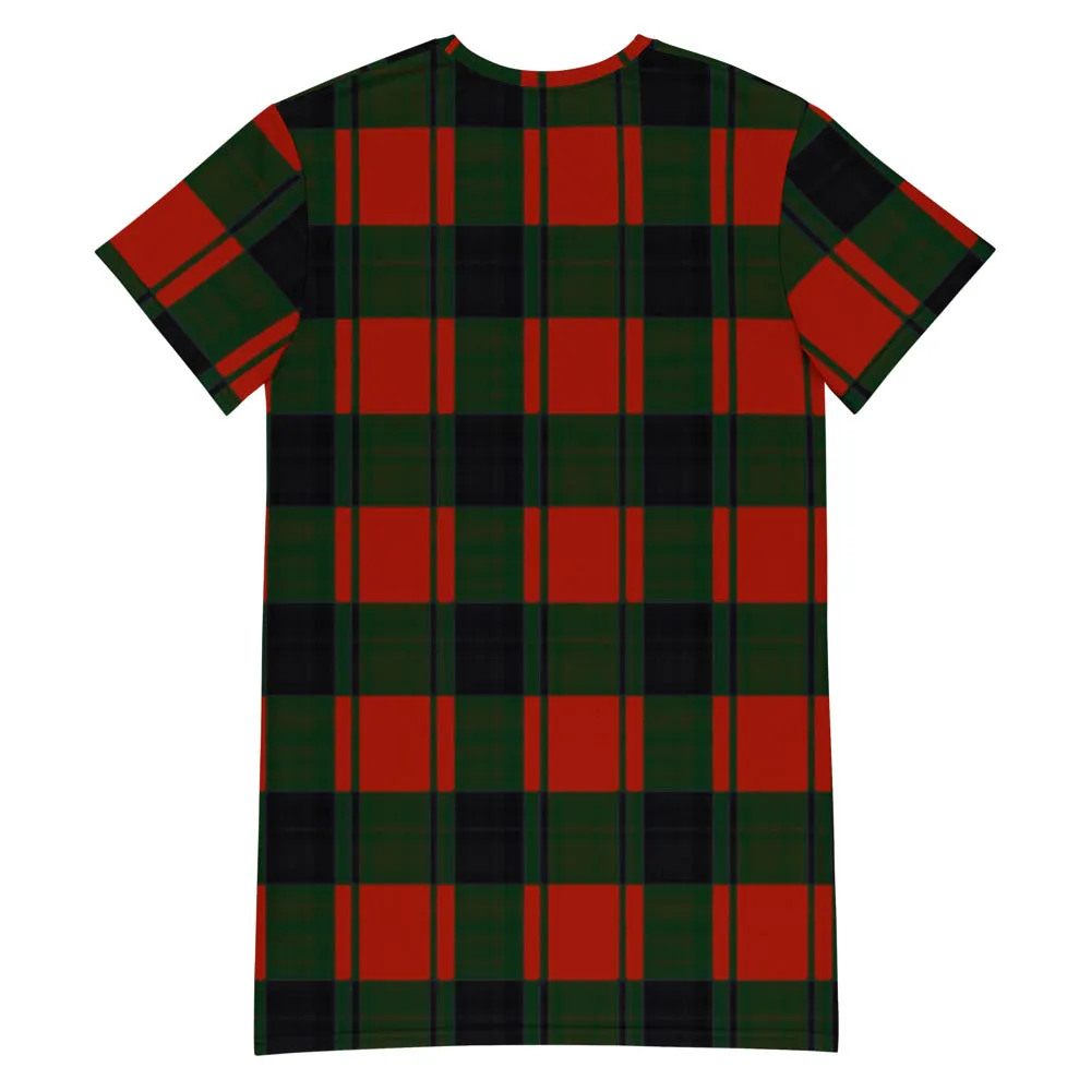 T-shirt dress Plaid