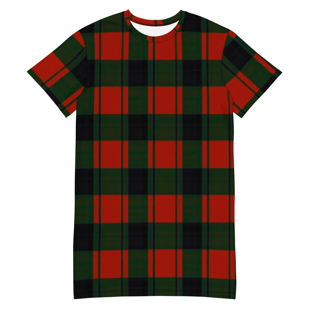T-shirt dress Plaid