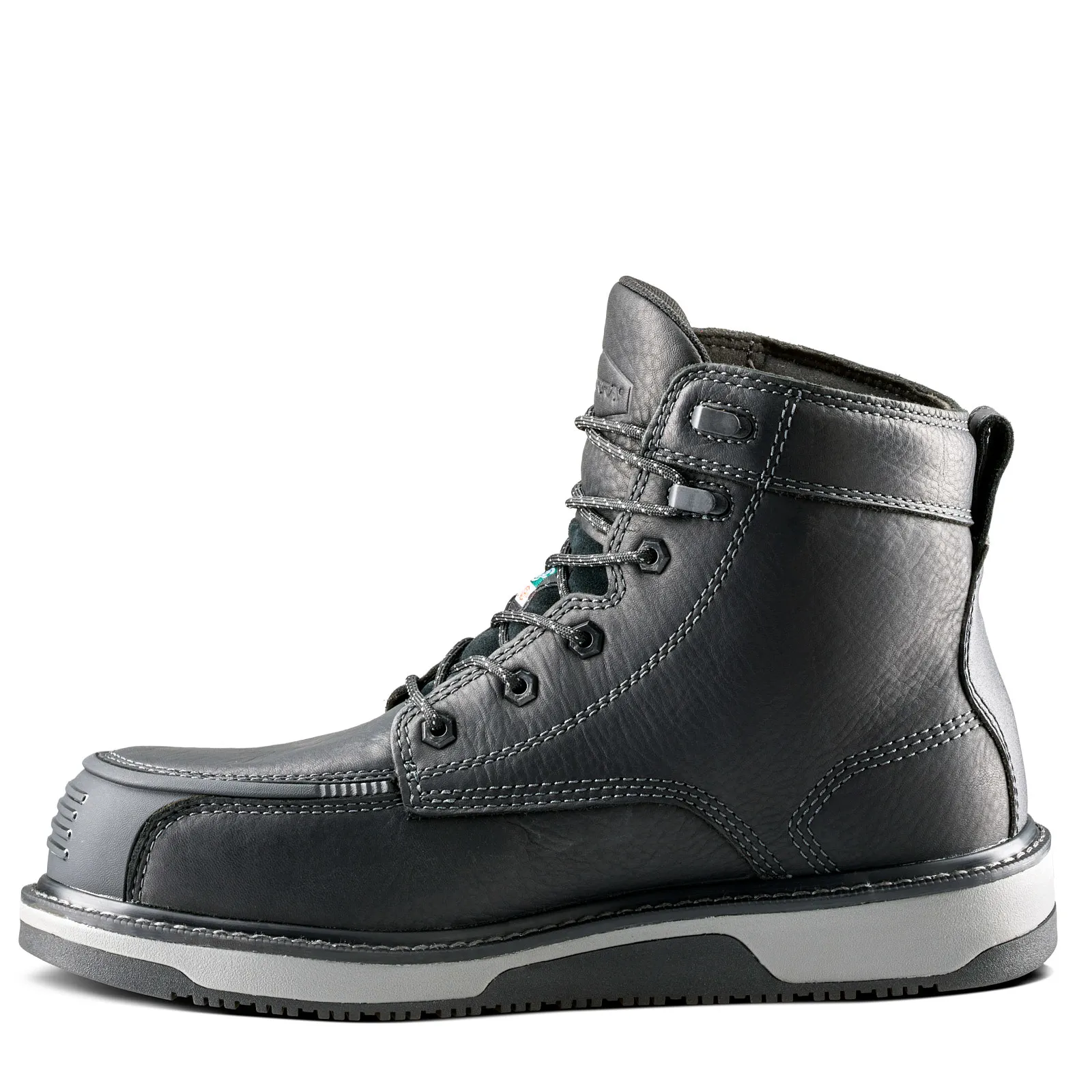 Terra Men's Ironstone 6" Comp Toe WP Safety Work Boot- Black- 839GBK