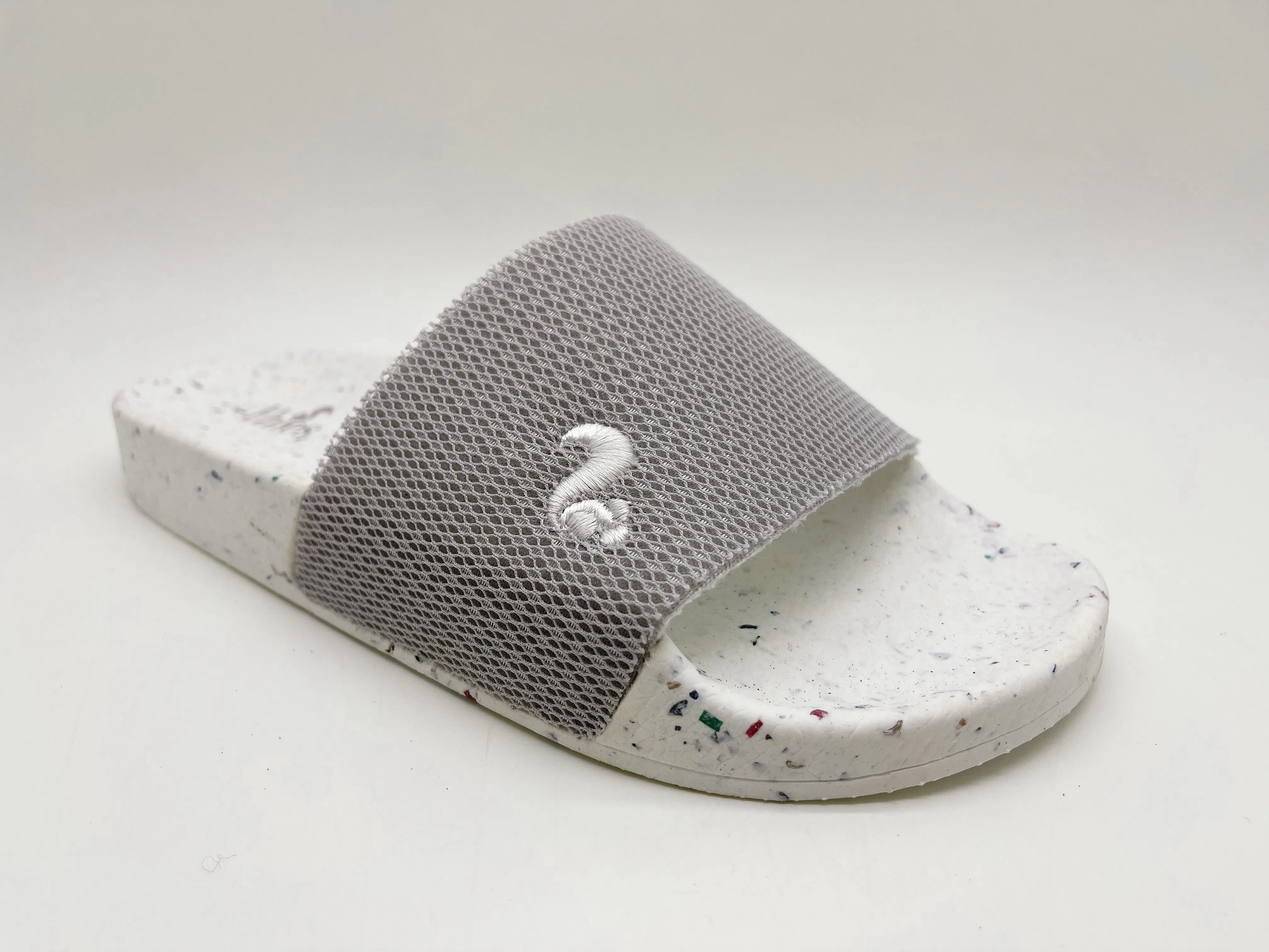 thies 1856 ® Eco Beach Slide vegan grey white (W/M/X)