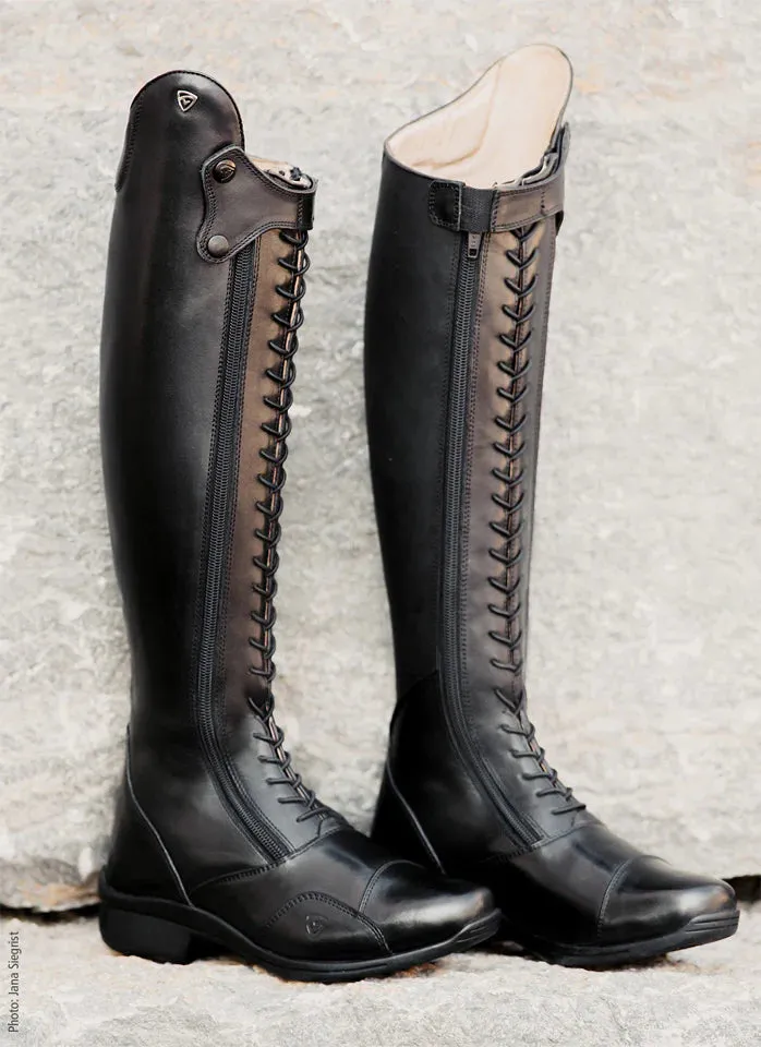 Tonics Tall Boots Solar Black