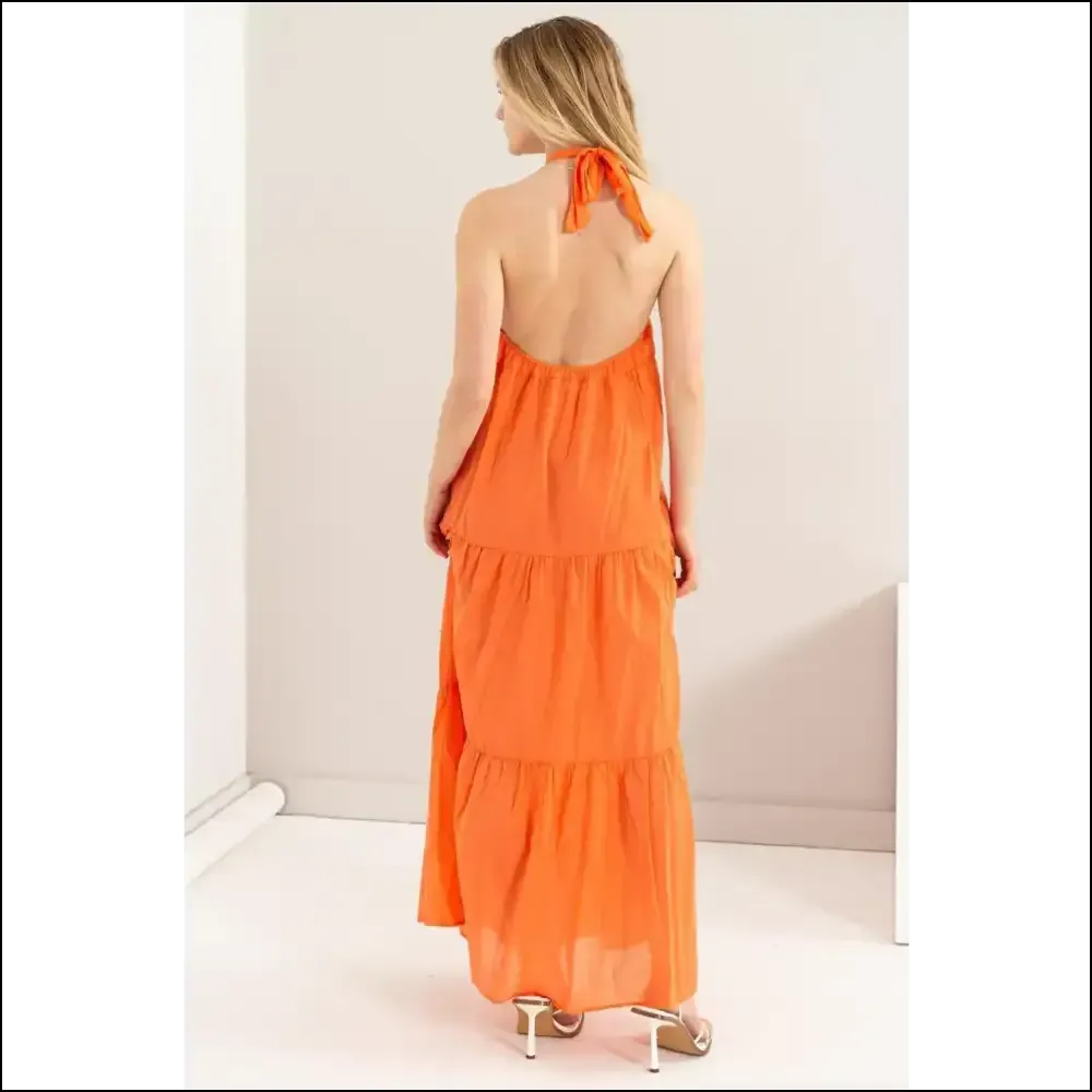Unleash your Inner Goddess: Needful Things Halter Neck Maxi Dress Magic✨