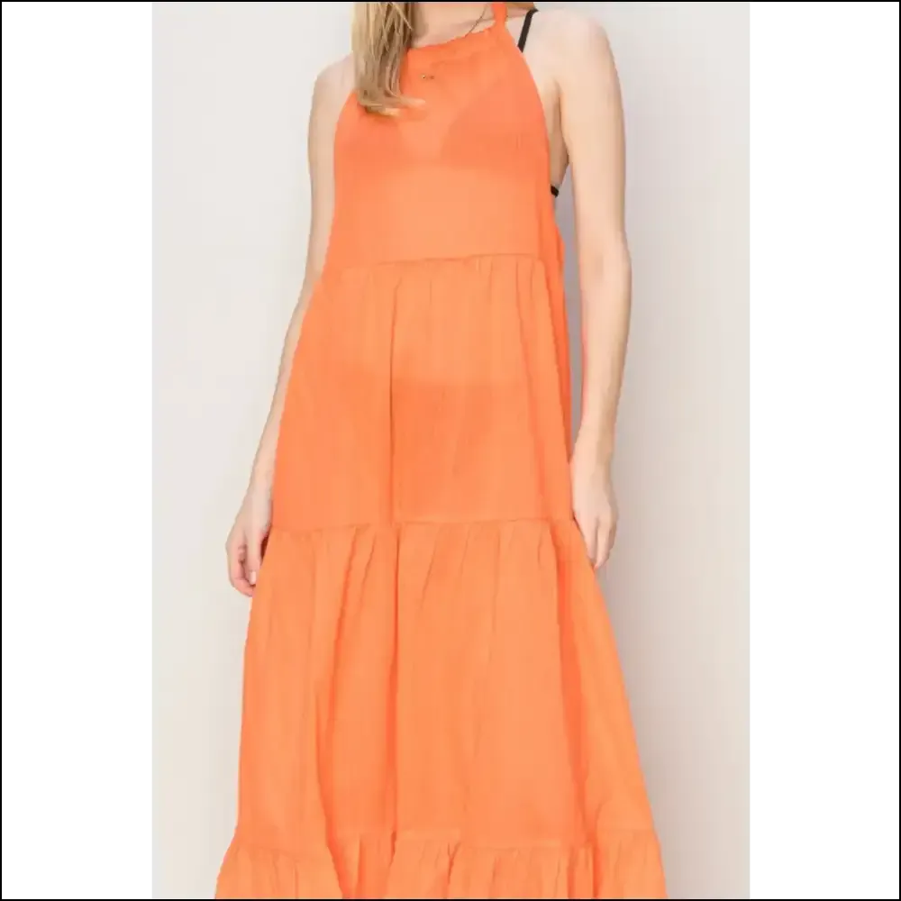Unleash your Inner Goddess: Needful Things Halter Neck Maxi Dress Magic✨