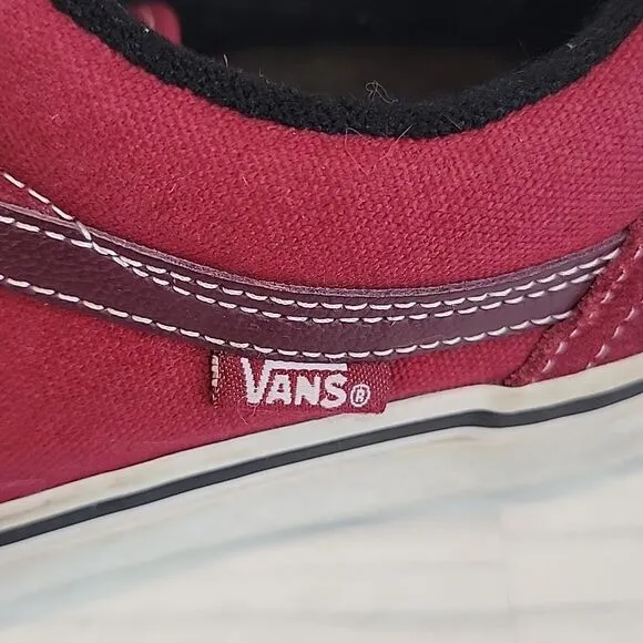 Vans Old Skool Pro  rumba red sneakers Men's Size 9