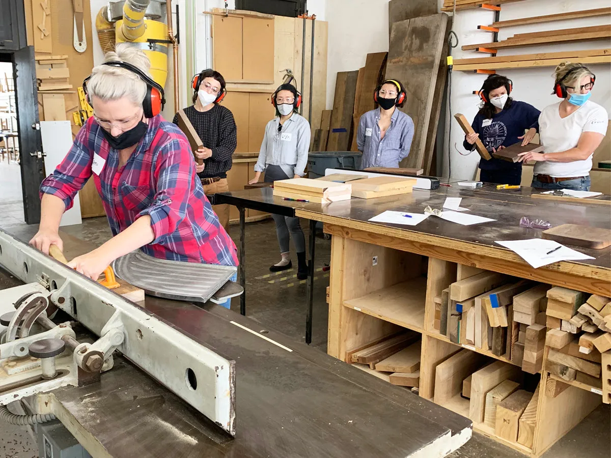 Women  Intro to Woodworking