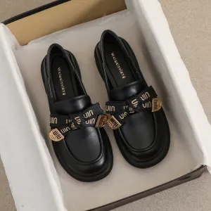 Women Stylish Fashion Bowknot Casual Loafers