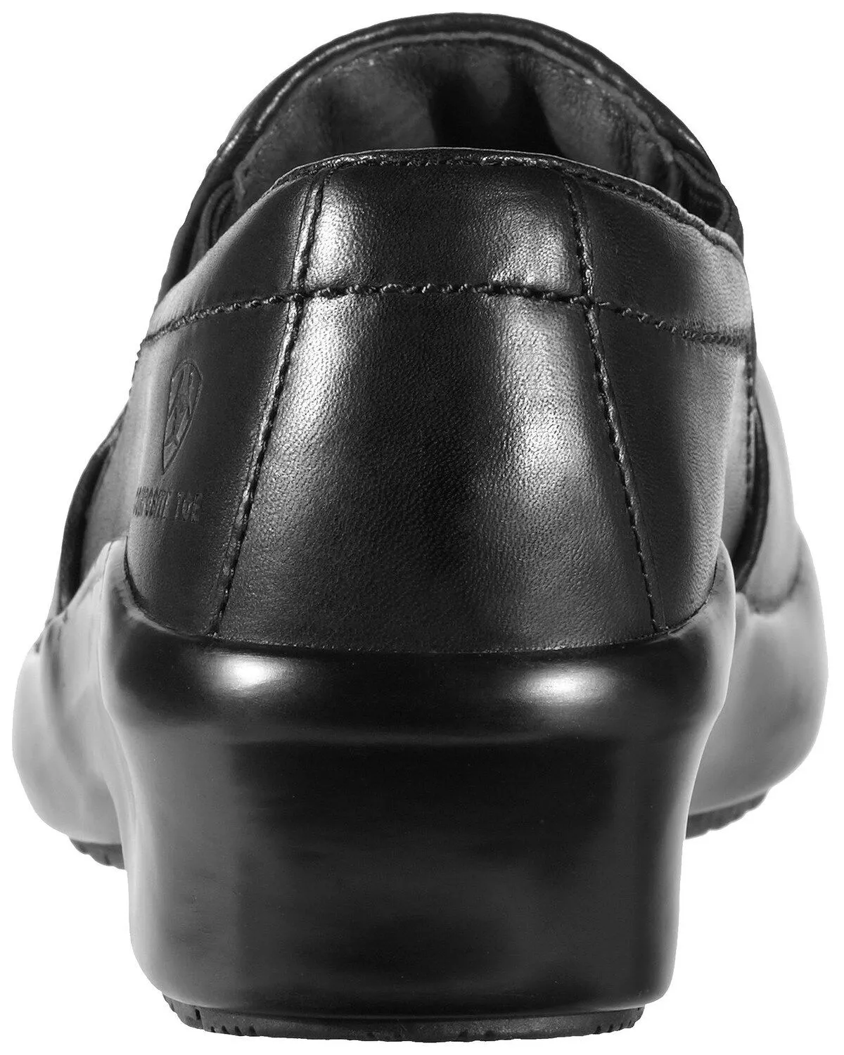 Women's Expert Safety Clog Slip-On Shoes - Composite Toe - Black - 10011976
