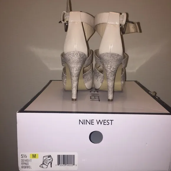 WORN ONCE - Nine West Peppino Heeled Sandals