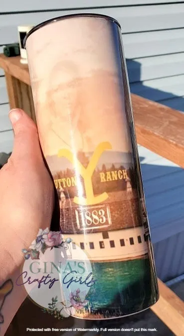 Yellowstone Cowboys With 1883 Skinny Tumbler