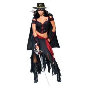 Zorro Secret Wishes Costume Size S